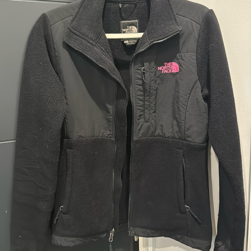 Women’s North Face Denali Fleece Jacket w Breast Cancer Logo